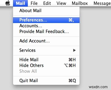 Apple Mail ऐप Gmail से कनेक्ट नहीं हो सकता