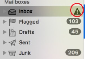 Apple Mail ऐप Gmail से कनेक्ट नहीं हो सकता