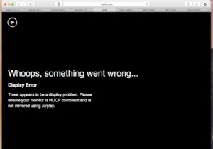 मैक पर सफारी में नेटफ्लिक्स वीडियो देखते समय फिक्स्ड एचडीसीपी डिस्प्ले बग 