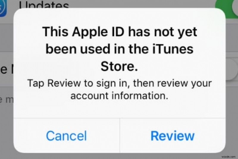 5 तरीके  iTunes Store में Apple ID का उपयोग नहीं किया गया है  समस्या को ठीक करने के लिए
