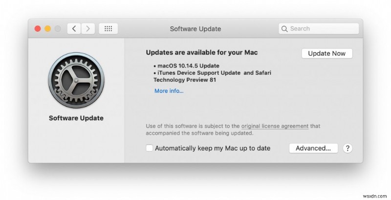 पैकेज को ठीक करें %@ गुम है या अमान्य macOS मोंटेरे अपग्रेड त्रुटि है