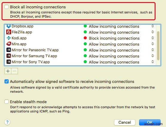 Mac पर सुरक्षा प्राथमिकताएं बदलने का एक आसान तरीका
