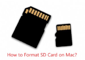 मैक पर एसडी कार्ड को प्रभावी ढंग से कैसे प्रारूपित करें 