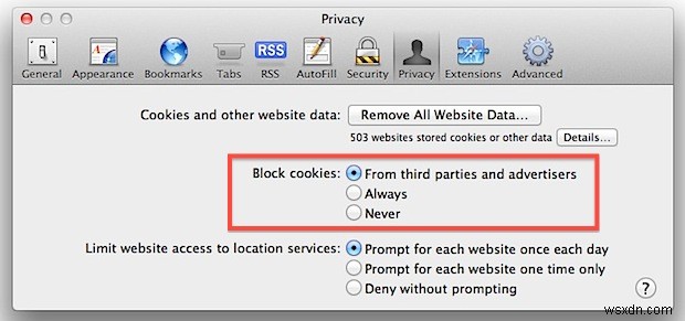 Mac पर कुकीज़ को अनब्लॉक करने के शीर्ष 3 आसान तरीके
