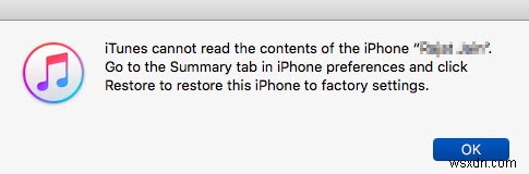 [समाधान] iTunes iPhone की सामग्री को नहीं पढ़ सकता