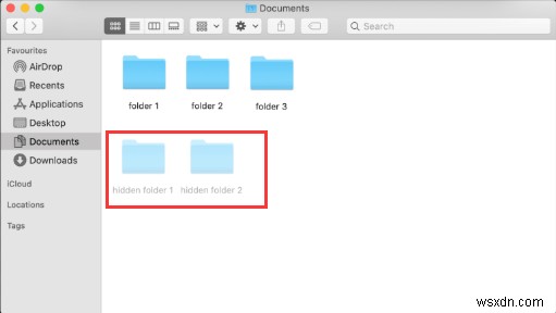 2022 मैक पर एक हिडन फोल्डर बनाने की तकनीक 