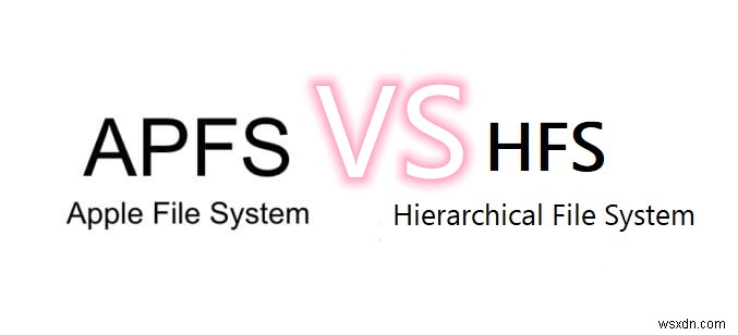 एपीएफएस बनाम। HFS+:दोनों के बीच डेटा रिकवरी अंतर 