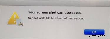मैक पर स्क्रीनशॉट के लिए शीर्ष 5 समाधान काम नहीं कर रहा है 