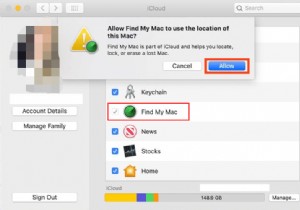 डिवाइस का पता लगाने के लिए Mac पर Find My iPhone का उपयोग कैसे करें