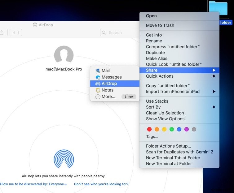 Mac पर AirDrop कैसे चालू करें और इसका उपयोग कैसे करें