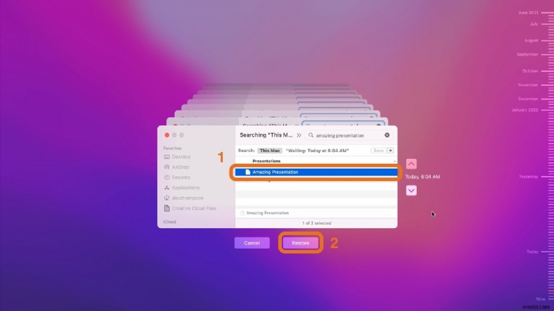 Mac पर डिलीट/बिना सहेजे गए कीनोट प्रेजेंटेशन को कैसे रिकवर करें