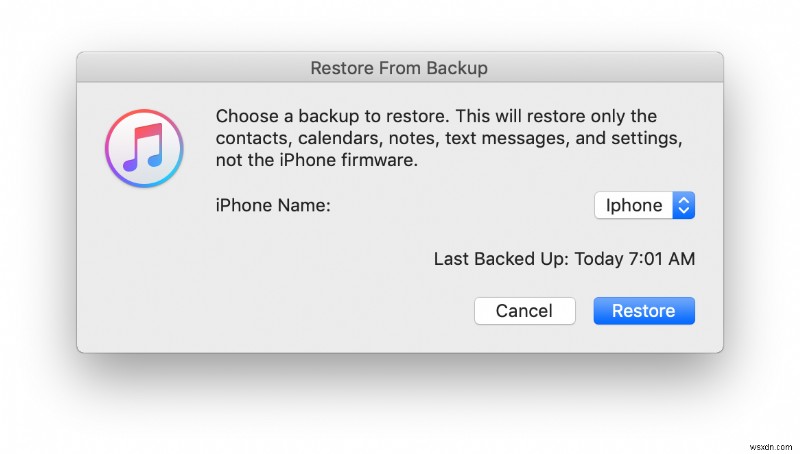 मैक पर हटाए गए आईट्यून्स बैकअप को कैसे पुनर्प्राप्त करें और इसे पुनर्स्थापित करें