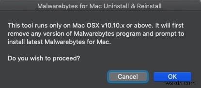 Mac पर मालवेयरबाइट्स को अनइंस्टॉल कैसे करें