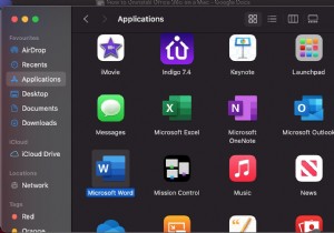 Mac पर Office 2011 को कैसे अनइंस्टॉल करें