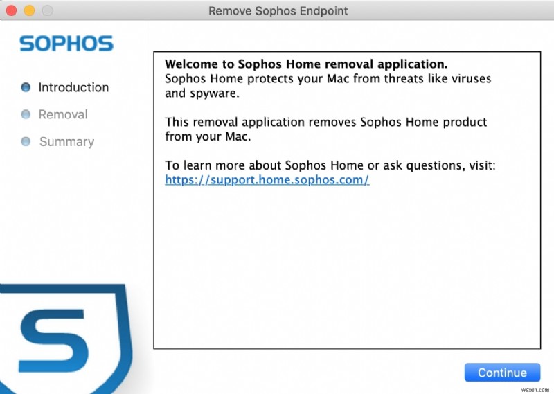 Mac पर Sophos को अनइंस्टॉल कैसे करें