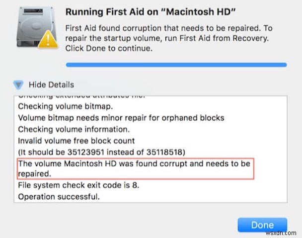 Mac पर डिस्क की जांच और मरम्मत के लिए डिस्क उपयोगिता प्राथमिक उपचार कैसे चलाएं?