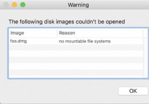 Mac पर एरर नो माउंटेबल फाइल सिस्टम ठीक करें