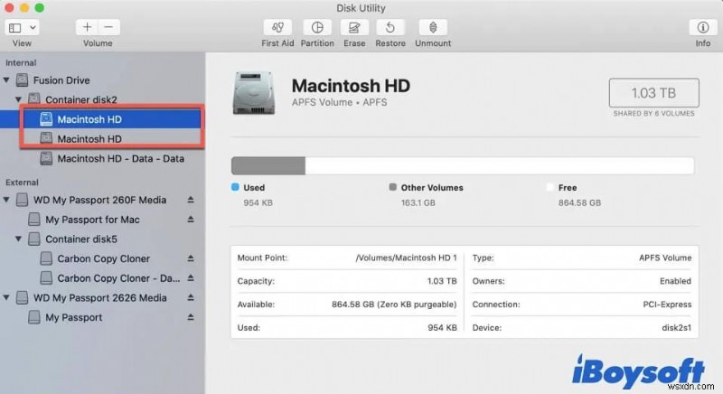 Macintosh HD को अपने डेस्कटॉप से ​​कैसे निकालें?