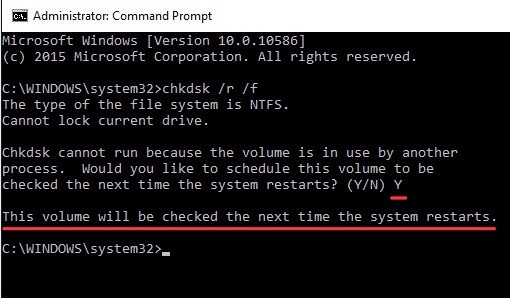 CHKDSK /F या /R:डिस्क त्रुटियों को ठीक करने के लिए किसे चुनें?