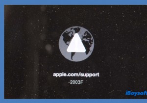 Mac पर एरर कोड -2003F क्या है और इसे कैसे ठीक करें?