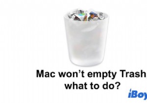 Mac ट्रैश खाली नहीं होगा? यहां कारण और समाधान दिए गए हैं