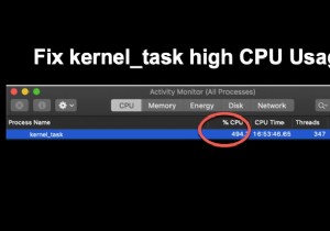 अपने Mac पर Kernel_task उच्च CPU समस्या को कैसे ठीक करें?