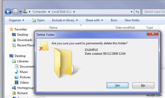फ़ाइलें और फ़ोल्डर कैसे हटाएं