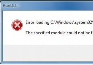 RunDLL त्रुटियों से कैसे निपटें