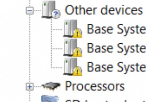 विंडोज 7 पर  बेस सिस्टम डिवाइसेस  के लिए ड्राइवर कैसे प्राप्त करें