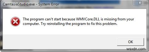 WMVCore.dll त्रुटियाँ Windows PC पर ठीक होती हैं 