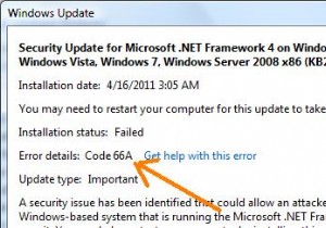 Windows Update त्रुटि को कैसे ठीक करें 66a