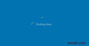 Windows शट डाउन को तेज़ बनाने के लिए एक सरल युक्ति