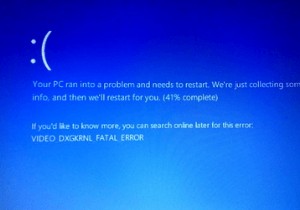 Windows 10 में VIDEO DXGKRNL FATAL ERROR को कैसे ठीक करें