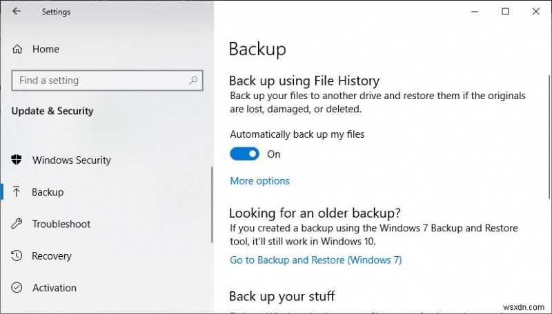 Windows 10 में फोल्डर का अपने आप बैकअप कैसे लें