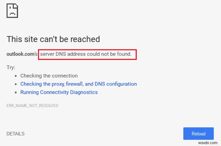 Windows 10 इंटरनेट त्रुटि ठीक करें DNS प्रतिसाद नहीं दे रहा है