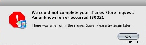 आईट्यून्स त्रुटि 5002 मरम्मत ट्यूटोरियल 