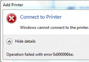 0x000006be त्रुटि सुधार ट्यूटोरियल