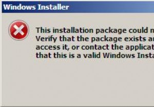 Windows इंस्टालर त्रुटियां ठीक करें