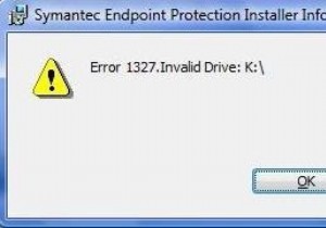 Windows त्रुटि 1327 को कैसे ठीक करें