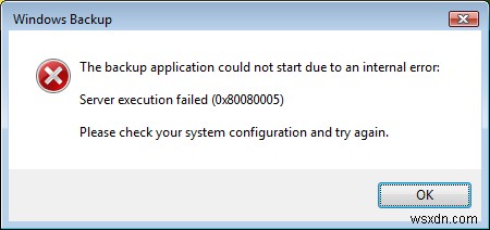 Windows 7 में 80080005 त्रुटि को कैसे ठीक करें