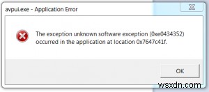 Windows 8 पर Avpui.exe त्रुटि को कैसे ठीक करें