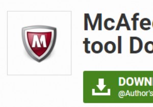 (FIXED) McAfee स्थापना त्रुटि - Windows 10 पर McAfee सॉफ़्टवेयर त्रुटि