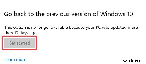 Windows 11 को Windows 10 में कैसे रोलबैक करें - Windows 10 में डाउनग्रेड करें