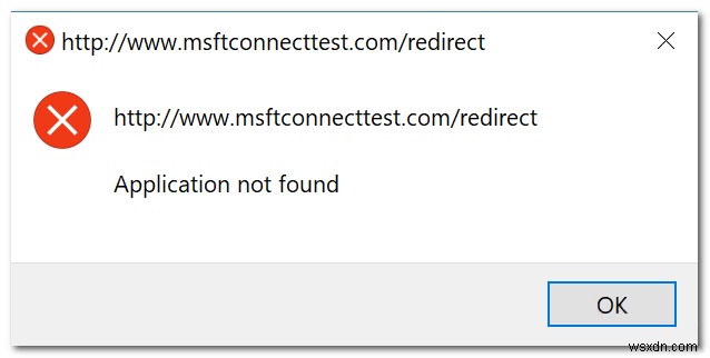 “Msftconnect रीडायरेक्ट” त्रुटि। यह बार-बार क्यों दिखाई देता है?