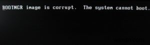 कैसे ठीक करें Bootmgr छवि दूषित है Windows 10?