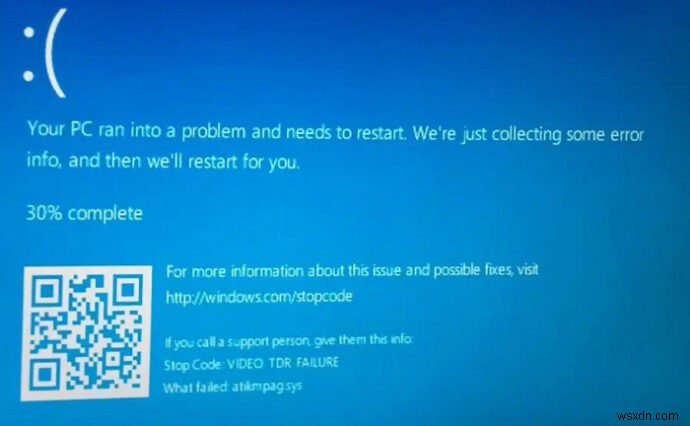 Windows 10 पर वीडियो TDR विफलता को कैसे ठीक करें