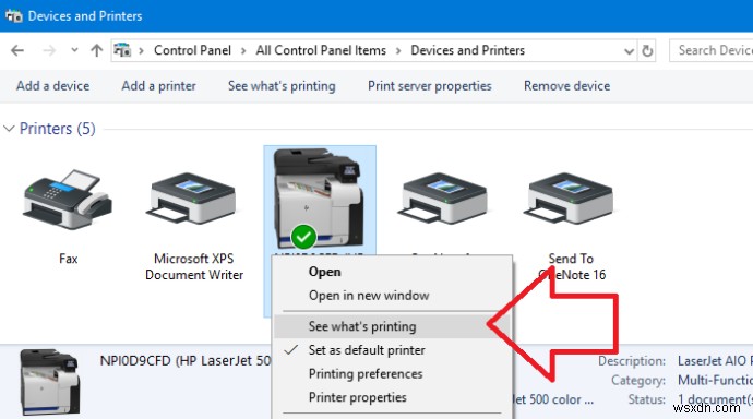 Windows 10 में प्रिंटर को ऑनलाइन कैसे बदलें