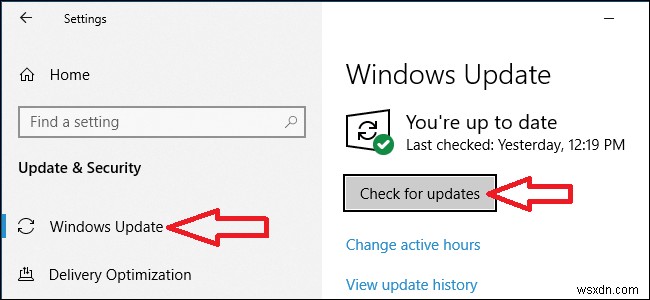 समाधान:Windows अद्यतन घटकों को Windows 10 पर ठीक किया जाना चाहिए