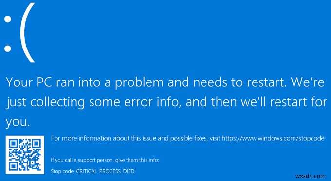 Windows 10 पर मौत की नीली स्क्रीन को कैसे ठीक करें