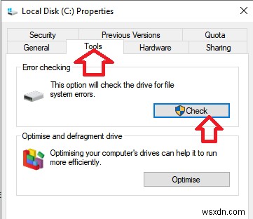 Windows 10 पर फ़ाइल सिस्टम त्रुटि को कैसे ठीक करें